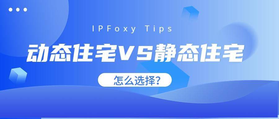 皇冠信用网怎么代理_动态住宅代理VS静态住宅代理皇冠信用网怎么代理,怎么选择?