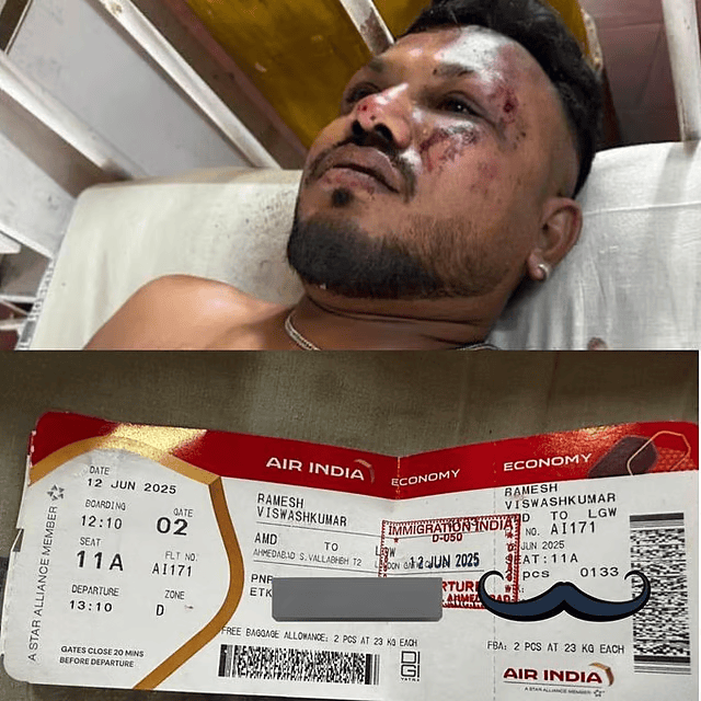 皇冠体育App下载
_印航空难一名幸存者从残骸中走出皇冠体育App下载
,母公司为每名死者赔一千万卢比