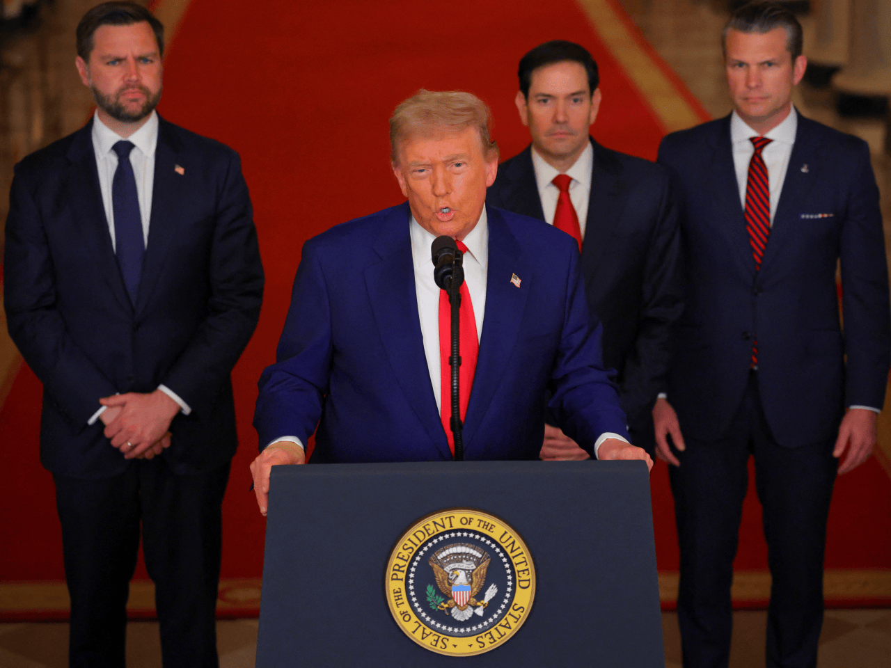 皇冠足球平台代理_特朗普称“彻底摧毁”伊朗核设施:若和平无法实现 将发动更多打击