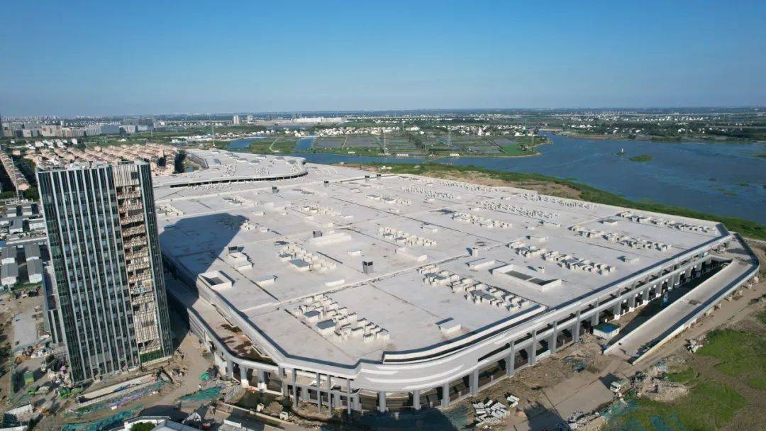 正网皇冠信用网_江苏最大车辆段——苏州轨道交通8号线镬底潭车辆段顺利交付