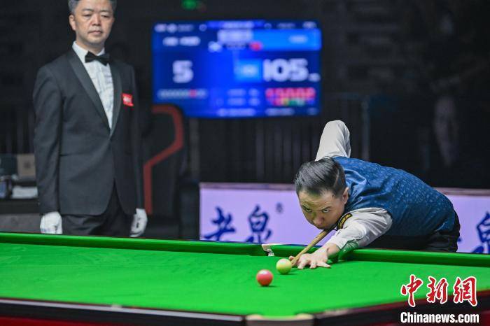 皇冠信用网登1_CBSA斯诺克巨星邀请赛:肖国栋5比2胜约翰·希金斯