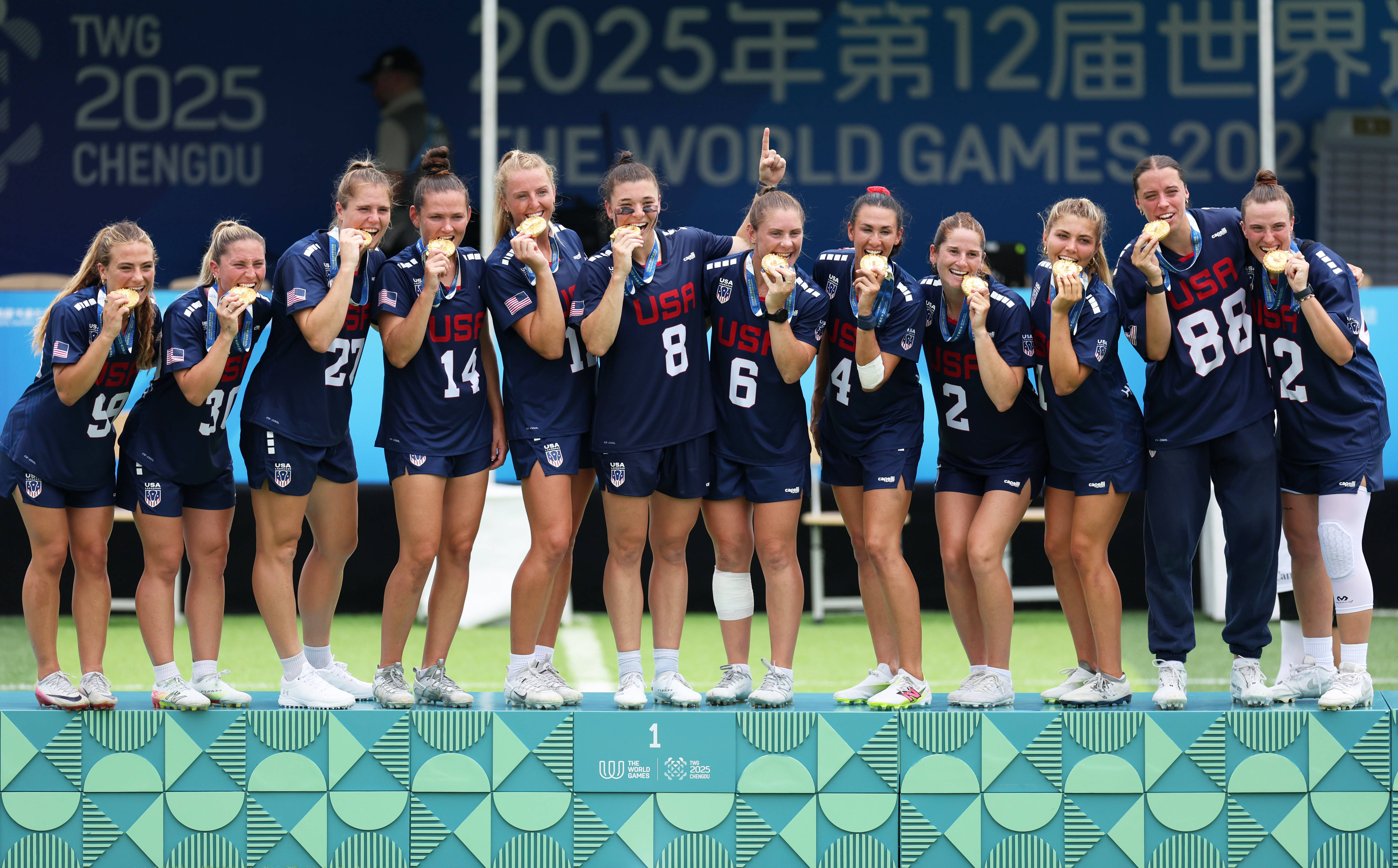 皇冠信用网会员
_(成都世运会)棍网球——美国队夺得女子金牌