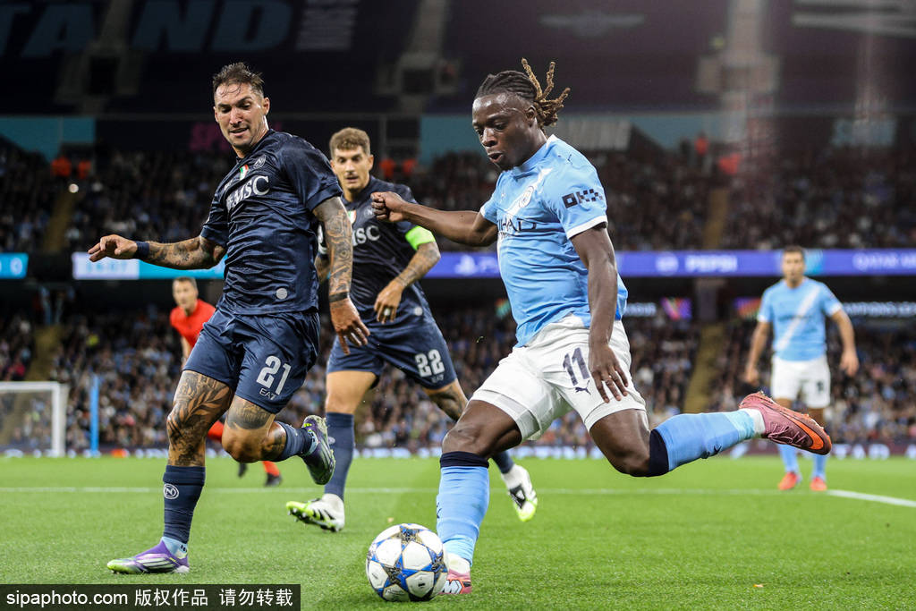 皇冠APP_欧冠-哈兰德多库破门丁丁重回故地 曼城2-0那不勒斯